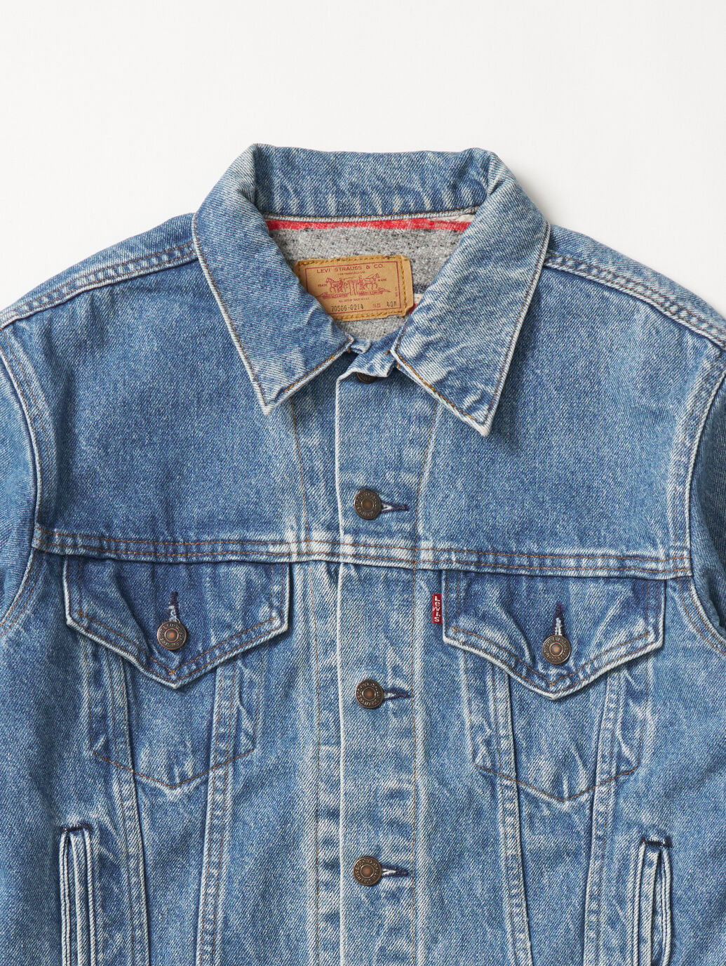 LEVI'S® AUTHORIZED VINTAGE MADE IN THE USA フランネルトラッカー ...